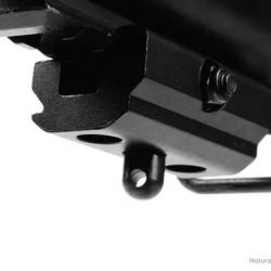 ADAPTATEUR BIPIED POUR RAIL PICATINNY/WEAVER 20 mm - LIVRAISON GRATUITE
