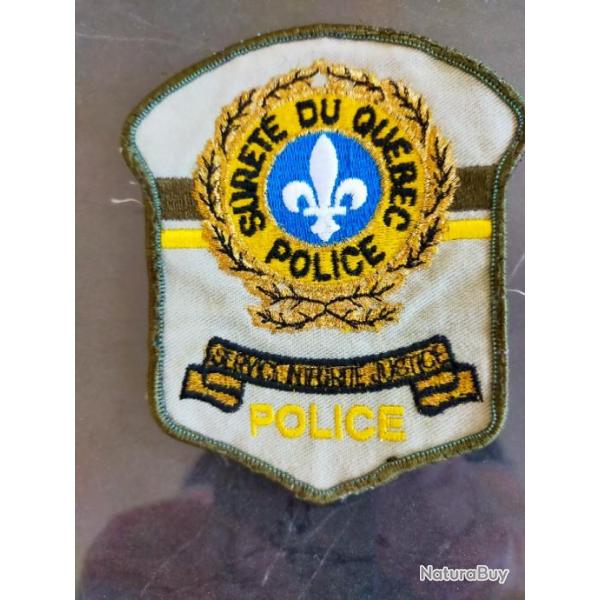 cusson tissu police Qubec