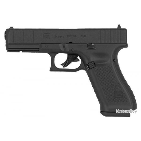 Pistolet Glock 17 Gen 5 cal 4.5 mm  chaine rotative plombs Umarex