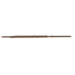 Bretelle fusil croute de cuir 7 brins tresse 90 cm