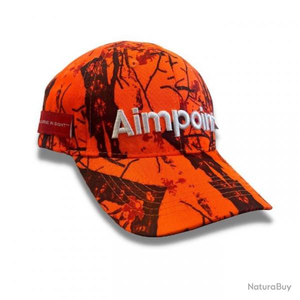 Casquette Orange / Camo - Aimpoint