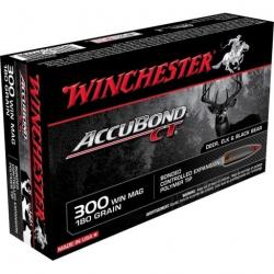 balles Winchester cal 300WM 180 Gr Accubond