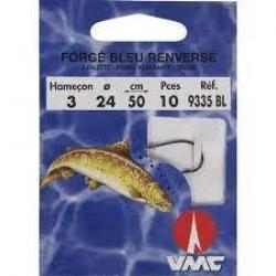 Hameçon VMC Forgé Bleu Renversé n"10 d/16