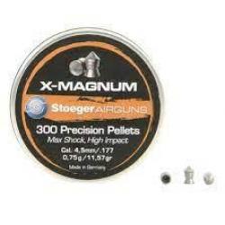 Plombs pointus Stoeger X-Magnum cal4.5 x300