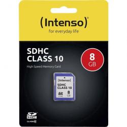 Carte SDHC 8Go Class 10- INTENSO