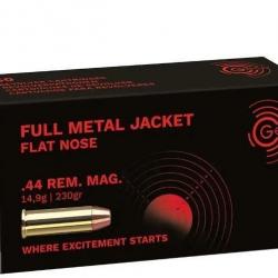 Cartouches Geco 44rem mag FMJ 230gr - 14.9g