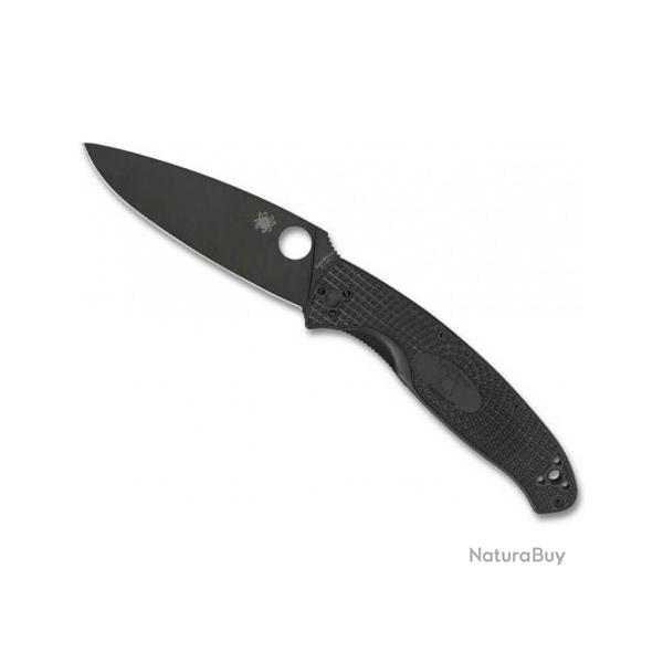 Couteau Spyderco Resilience full black