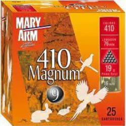 Cartouches MaryArm 410mag (Plombs au choix) 7