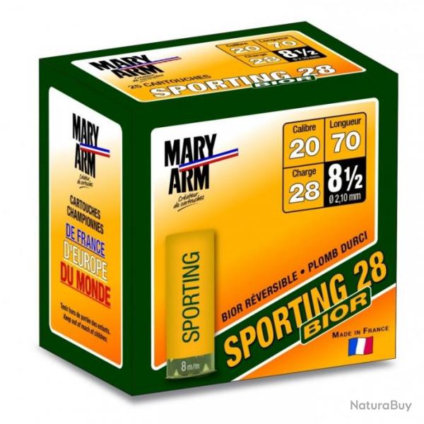 Mary Arm sporting 28 bourre rversible cal 20/70