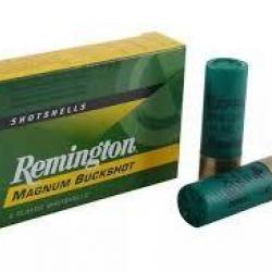 Cartouche Chevrotine Remington 10GR Cal 12/76