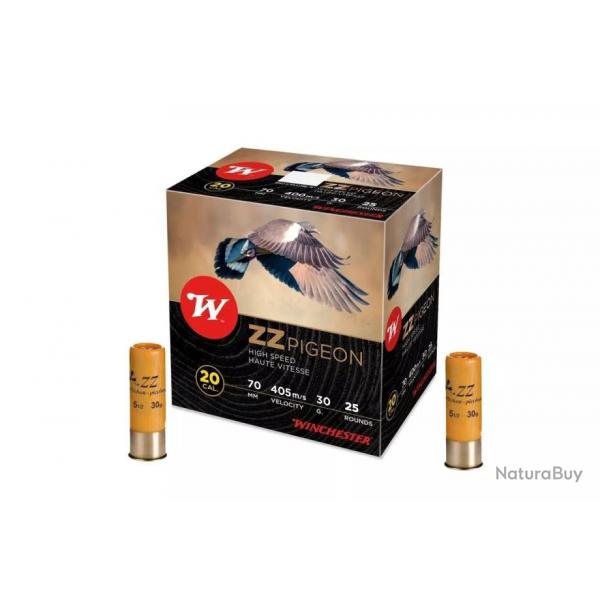 Winchester Cartouches ZZ pigeon cal 20 70