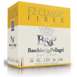 B P Cartouche F2 Classic Fiber cal20 70 Plombs aux choix