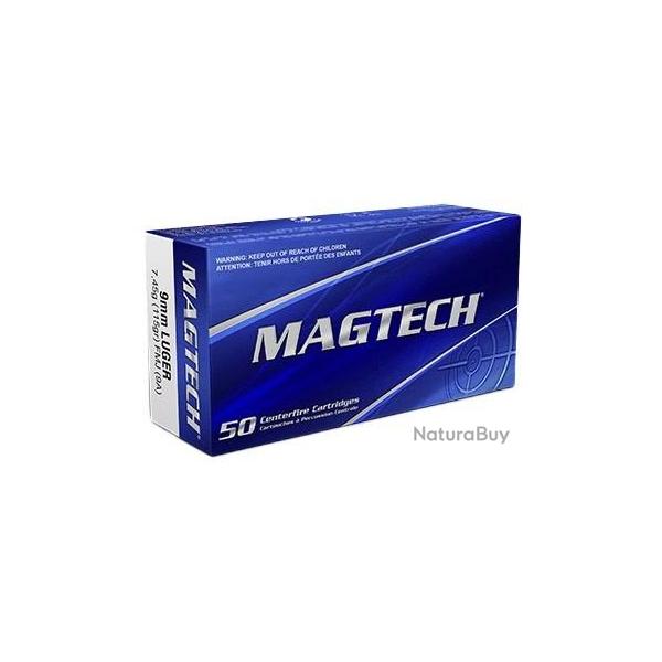 Cartouches Magtech 9X19 FMJ 115gr