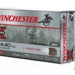 Cartouches Cal 44/40 Winchester Powerpoint 200 gr