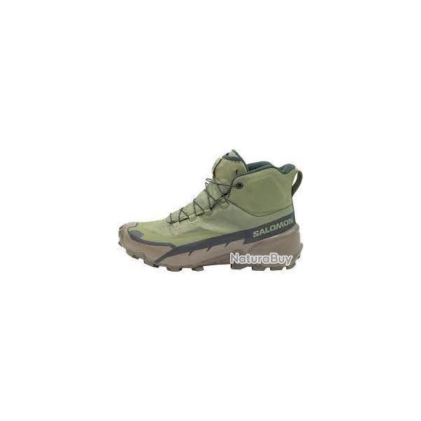 Chaussures SALOMON Cross Hike Tracker GTX Verte 41