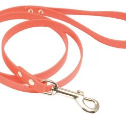 Country - Laisse Biothane orange fluo pour chien