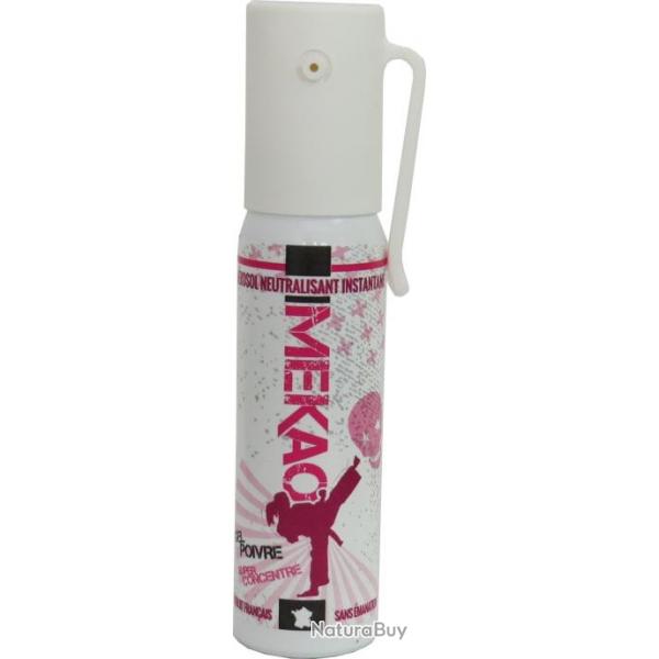 Bombe gel poivre MEKAO 25ml