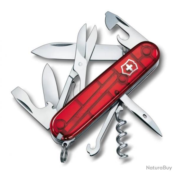 VICTORINOX - couteau suisse climber rouge