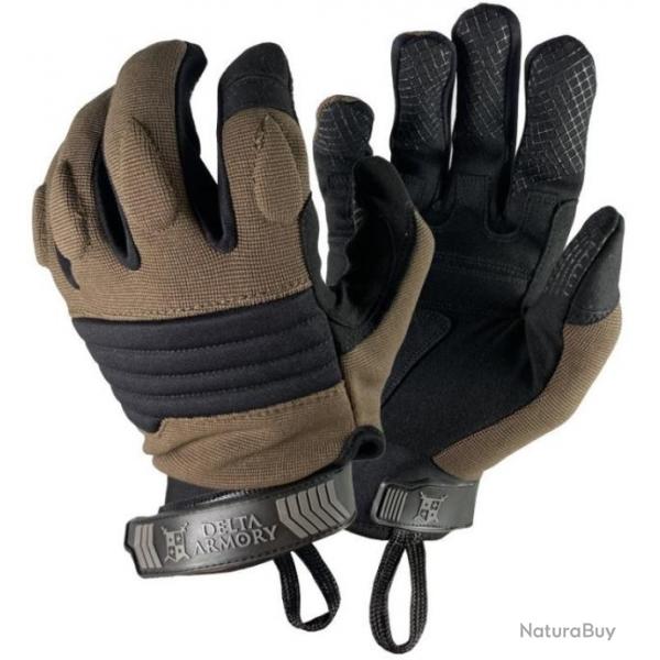 Delta Armory - Gants Tactique noir/Olive M