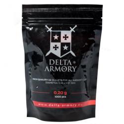 DELTA ARMORY - Billes airsoft 0.20G X1000