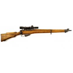 Carabine enfield sniper n°4 mk1 fabrication long branch équipé lunette n° 32 c