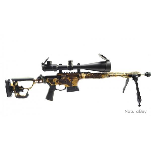 Carabine Sig Sauer Cross 308 Winchester couleur camo lunette  sheperd salvo 5-30x56