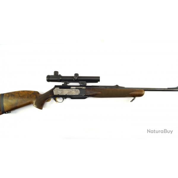 Carabine semi automatique Browning Bar grav&eacute; avec lunette Zeiss