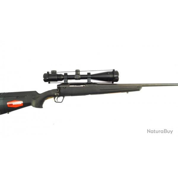 Carabine &agrave; verrou Savage Axis 308w avec lunette electropoint 4-16x44AOE FILETE