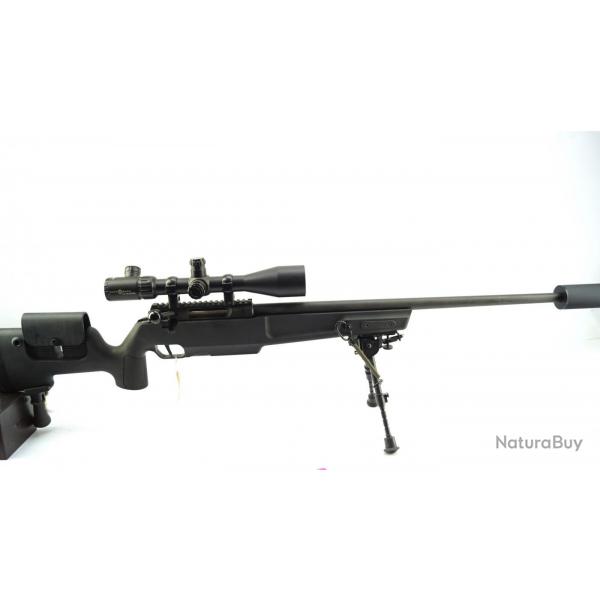 Carabine &agrave; verrou Sig Sauer SSG 3000 308W avec Lunette Sight Mark 8.5-25x50