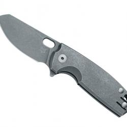 COUTEAU FOX BABY CORE TITANIUM BLACKWASH