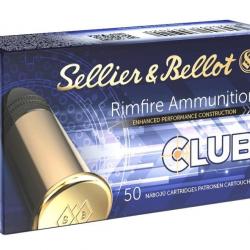 WAHOO Cartouches S&B Club 22 LR 40 gr LRN x 1000