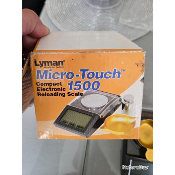 Balance Lyman micro touch 1500