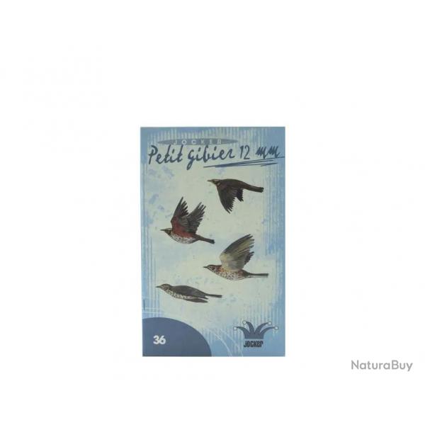 Boite de 10 Cartouches De Chasse Jocker 8 12mm - Numro 10
