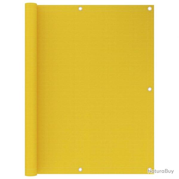 cran de balcon Jaune 120x400 cm PEHD alsavelo