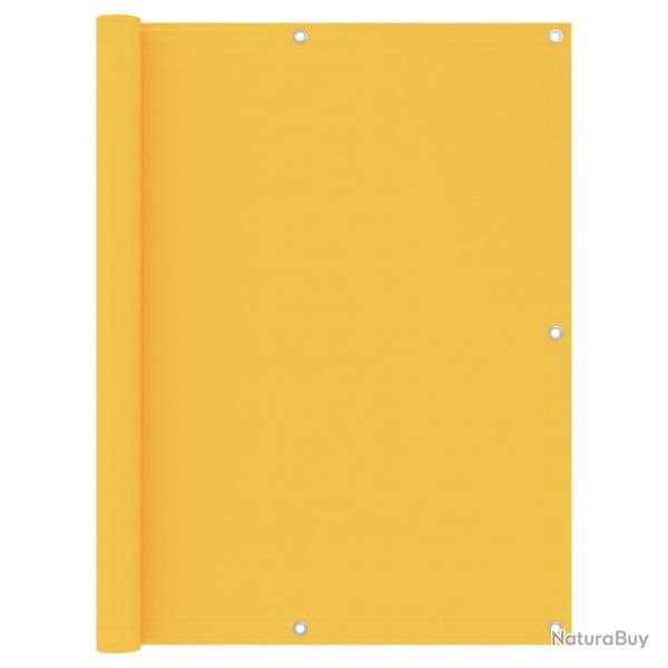 cran de balcon Jaune 120x500 cm Tissu Oxford alsavelo