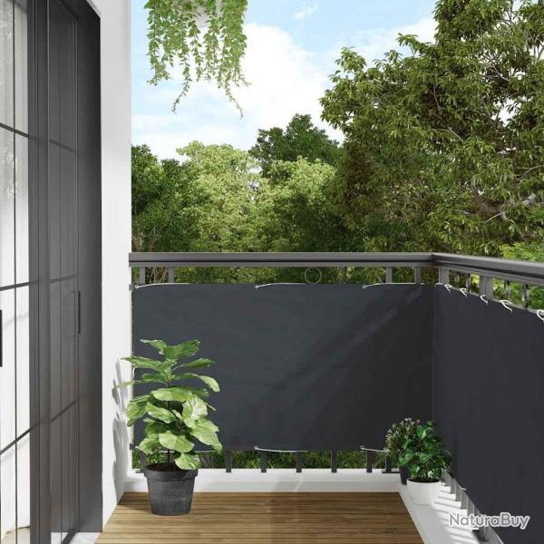 cran d'intimit de balcon anthracite 700x120 cm PVC alsavelo