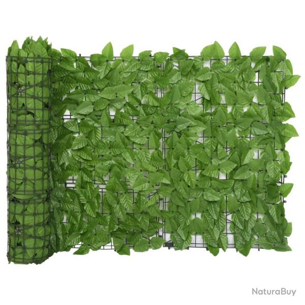 cran de balcon avec feuilles vert 600x75 cm alsavelo
