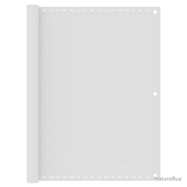 cran de balcon Blanc 120x600 cm PEHD alsavelo