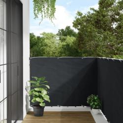 Écran de balcon Anthracite 120x400 cm Tissu Oxford alsavelo