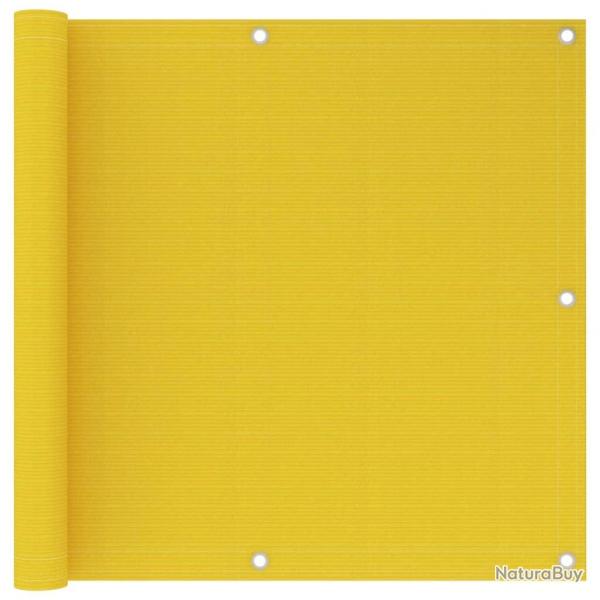 cran de balcon Jaune 90x600 cm PEHD alsavelo