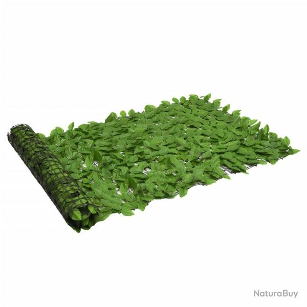 cran de balcon avec feuilles vert 200x100 cm alsavelo