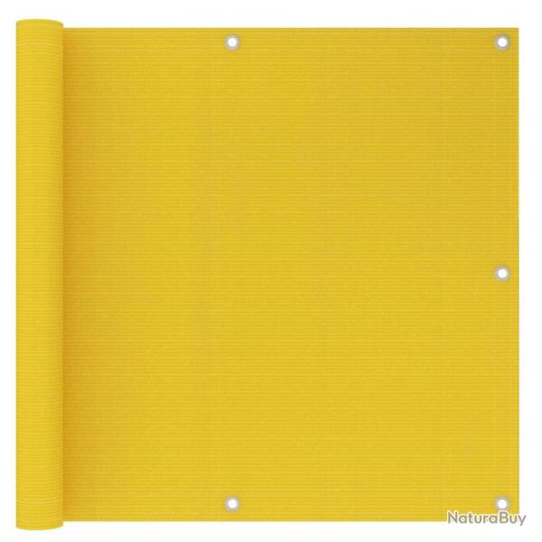 cran de balcon Jaune 90x500 cm PEHD alsavelo