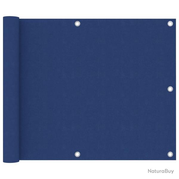 cran de balcon Bleu 75x500 cm Tissu Oxford alsavelo