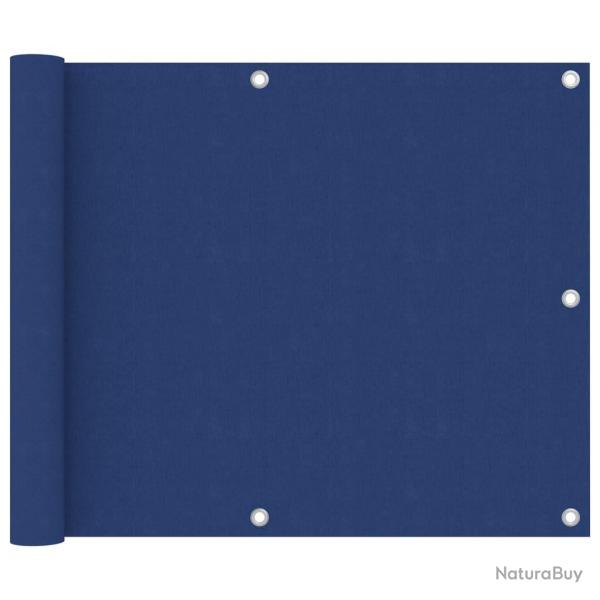cran de balcon Bleu 75x600 cm Tissu Oxford alsavelo