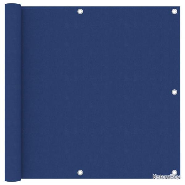 cran de balcon Bleu 90x500 cm Tissu Oxford alsavelo