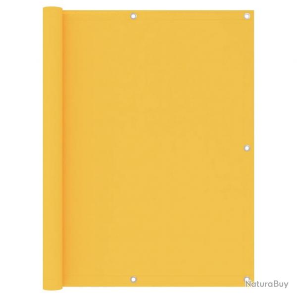 cran de balcon Jaune 120x600 cm Tissu Oxford alsavelo