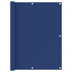 Écran de balcon Bleu 120x600 cm Tissu Oxford alsavelo