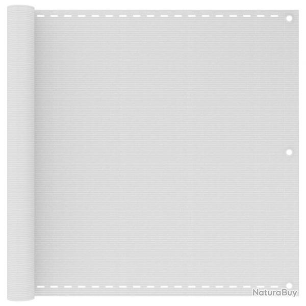 cran de balcon Blanc 90x500 cm PEHD alsavelo