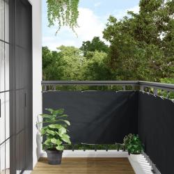 Écran de balcon Anthracite 75x300 cm Tissu Oxford alsavelo