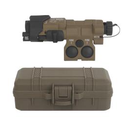 WoSport Boîtier Lampe/Laser MAWL C1 ABS - Tan